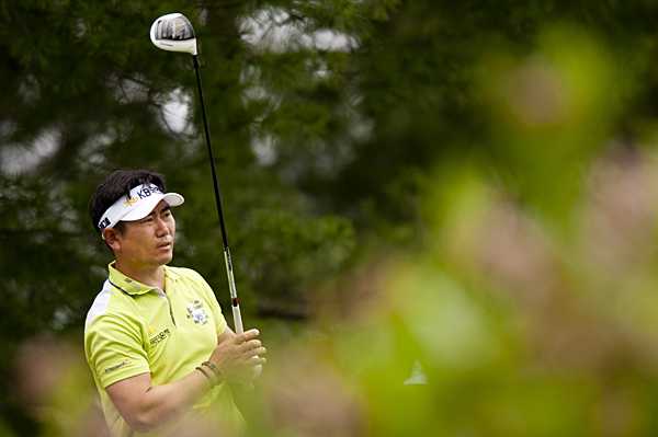 Yang là người từng gây bất ngờ khi chiến thắng PGA Championship 2009. Hình chụp: Pete Marovich/ZUMAPRESS.com