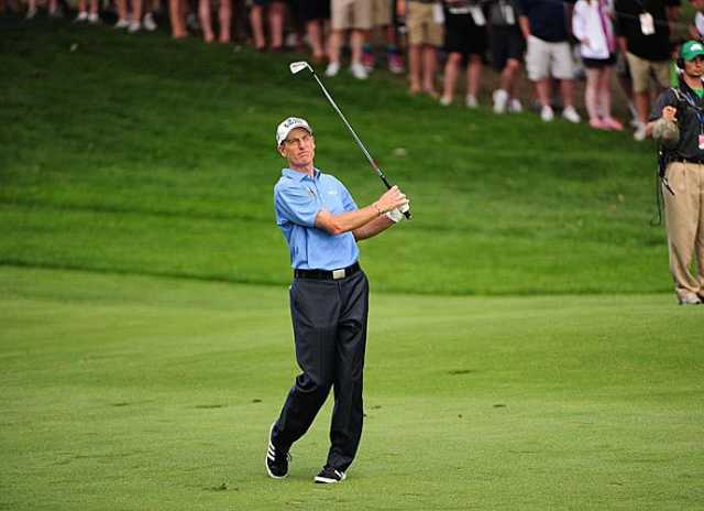 Furyk đã chơi rất tốt tại PGA Championship năm nay. Ảnh: Fred Vuich/ Sports Illustrated